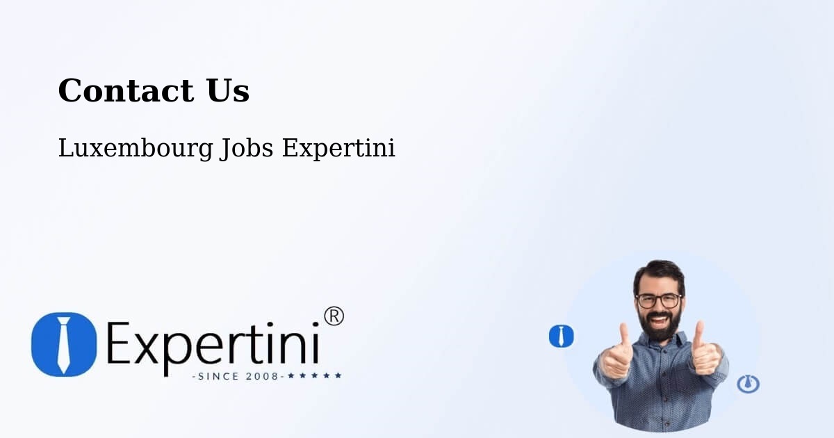 Contact Us - Luxembourg Jobs Expertini